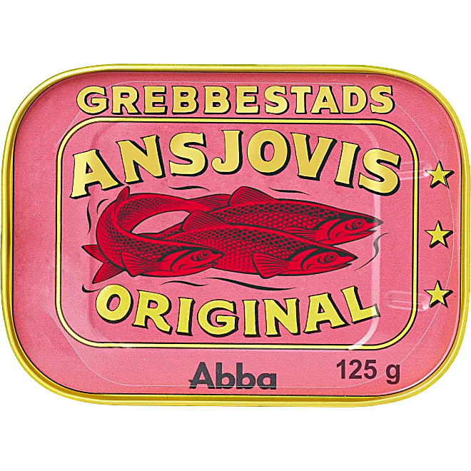 Ansjovis Grebbestad 125g