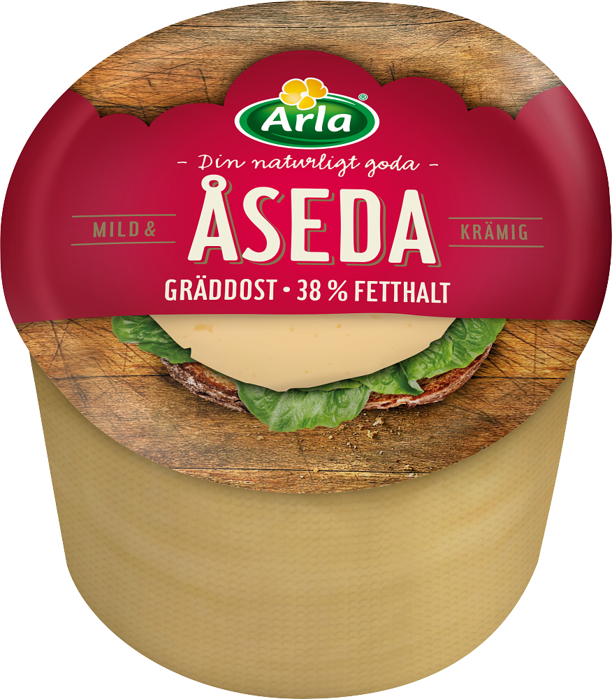 Åseda Gräddost 38% Arla 500g