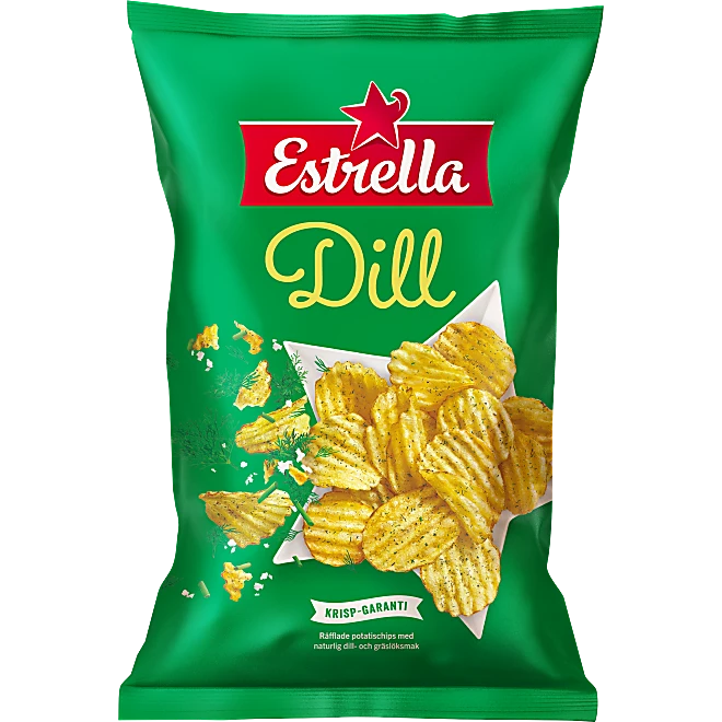 Chips Dill Estrella 275g