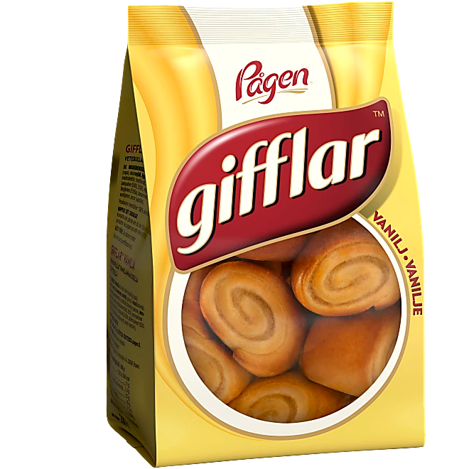 Gifflar Vanilj Pågen 280g