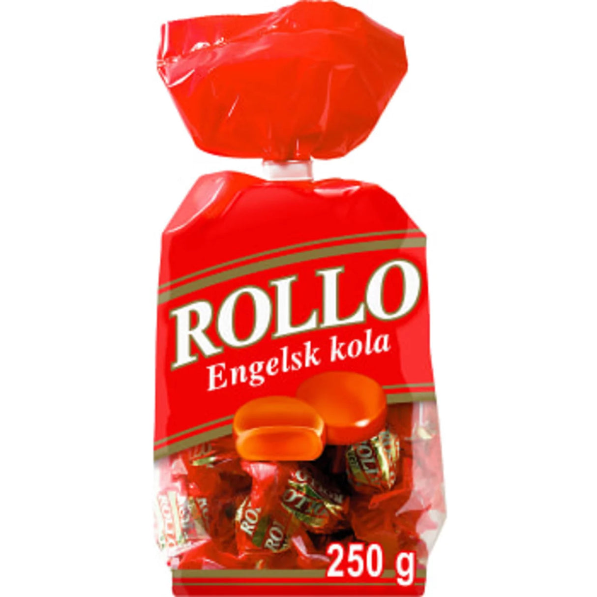 Rollo Engelsk Kola Malaco 250g