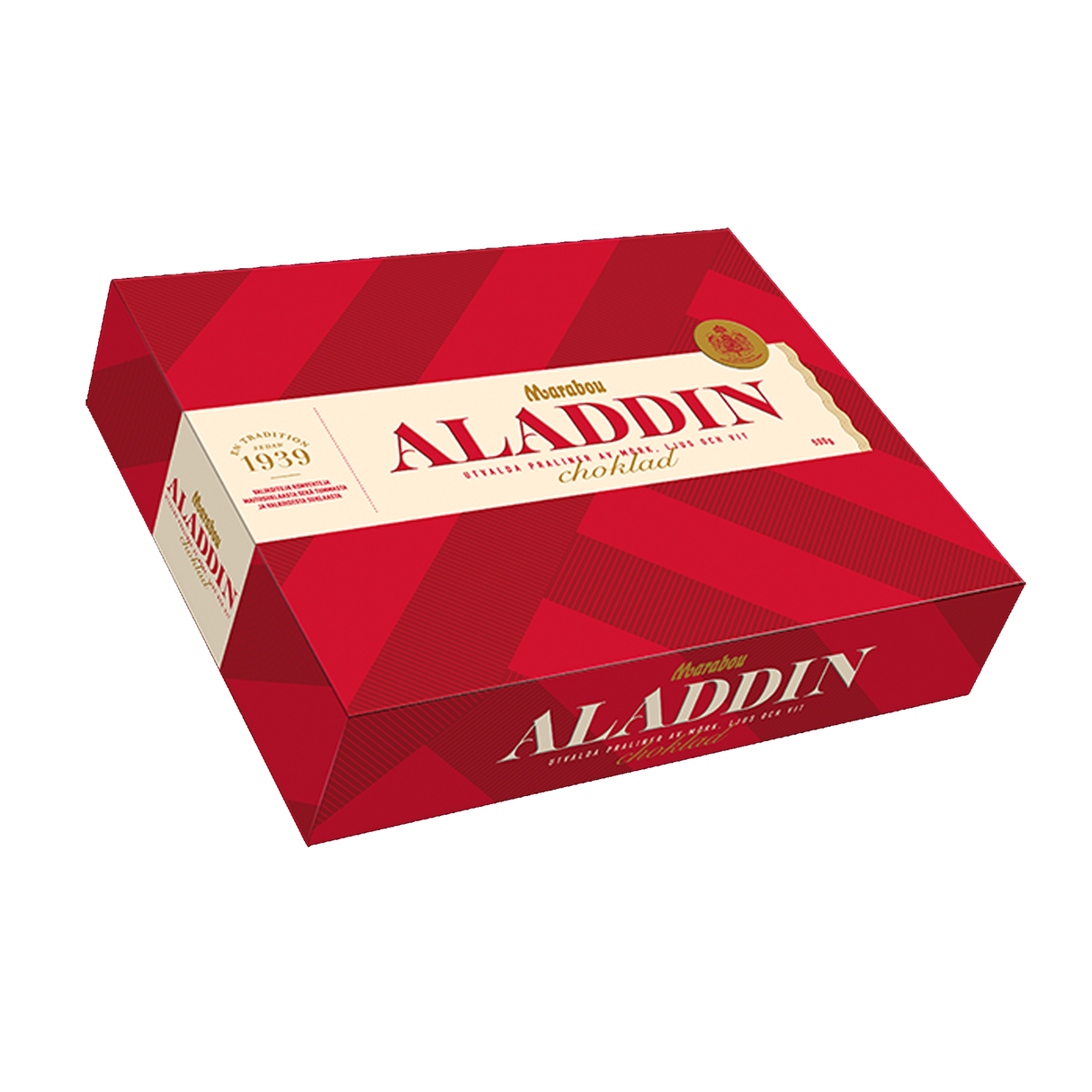 Aladdin chokladask Marabou 500g